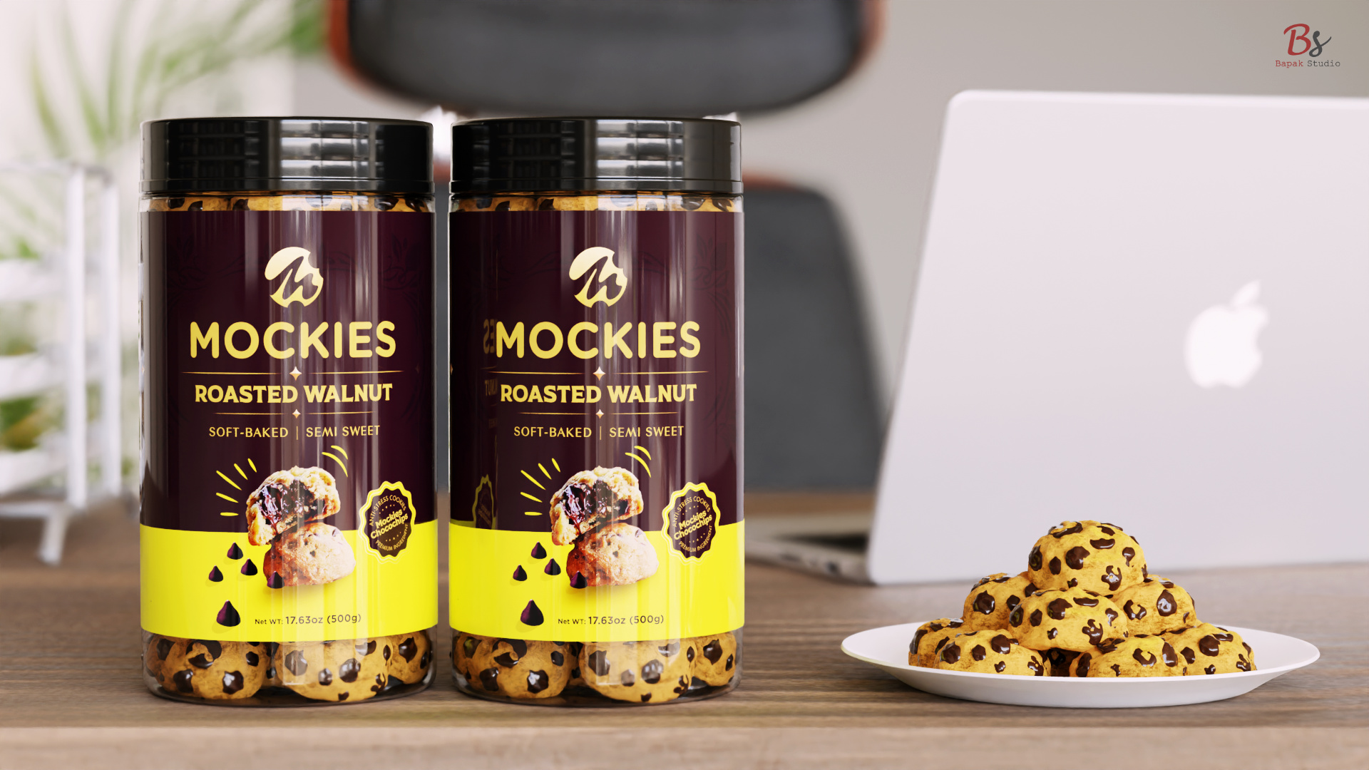 Mockies Cookies Lifestyle Render