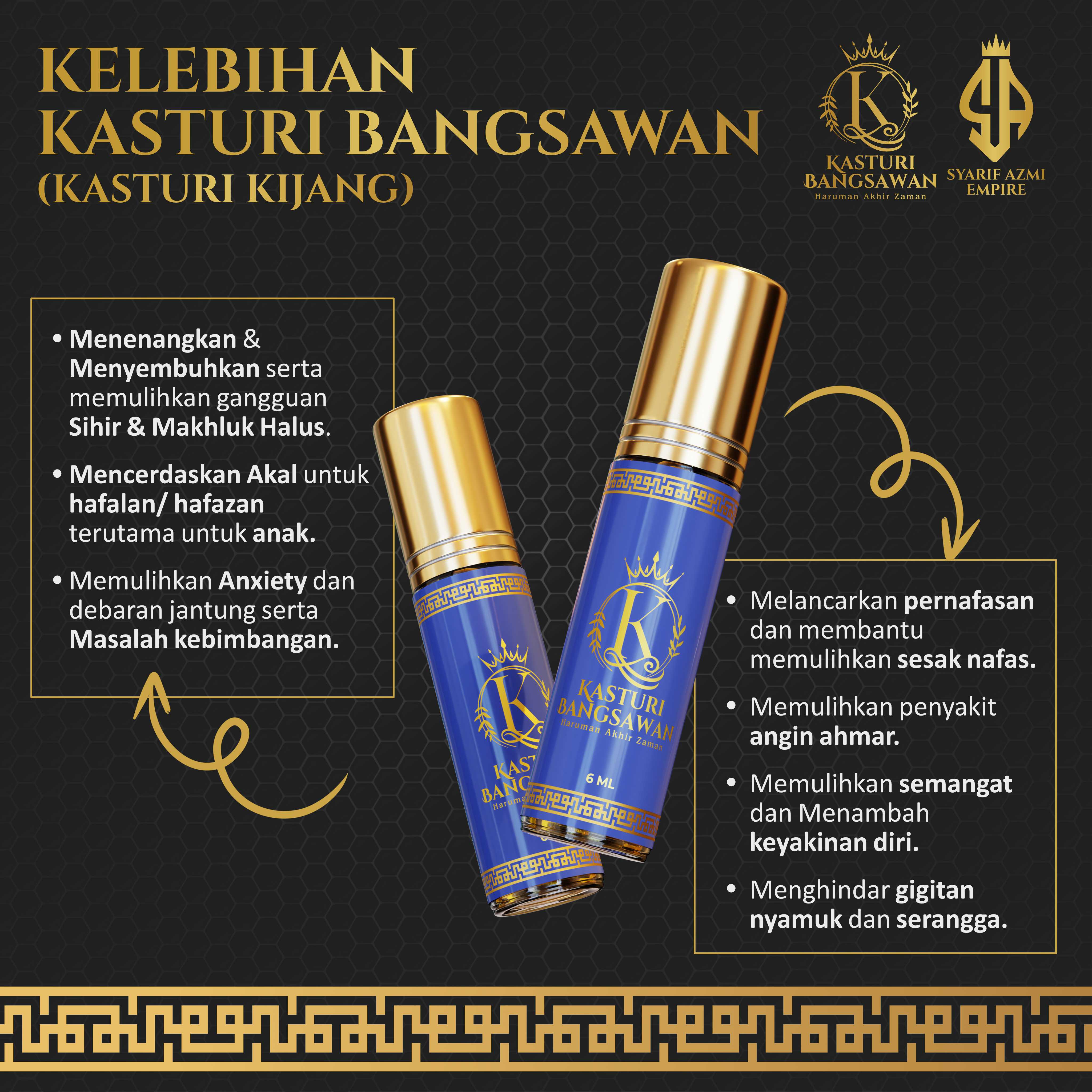 Kasturi Bangsawan Marketing Graphic