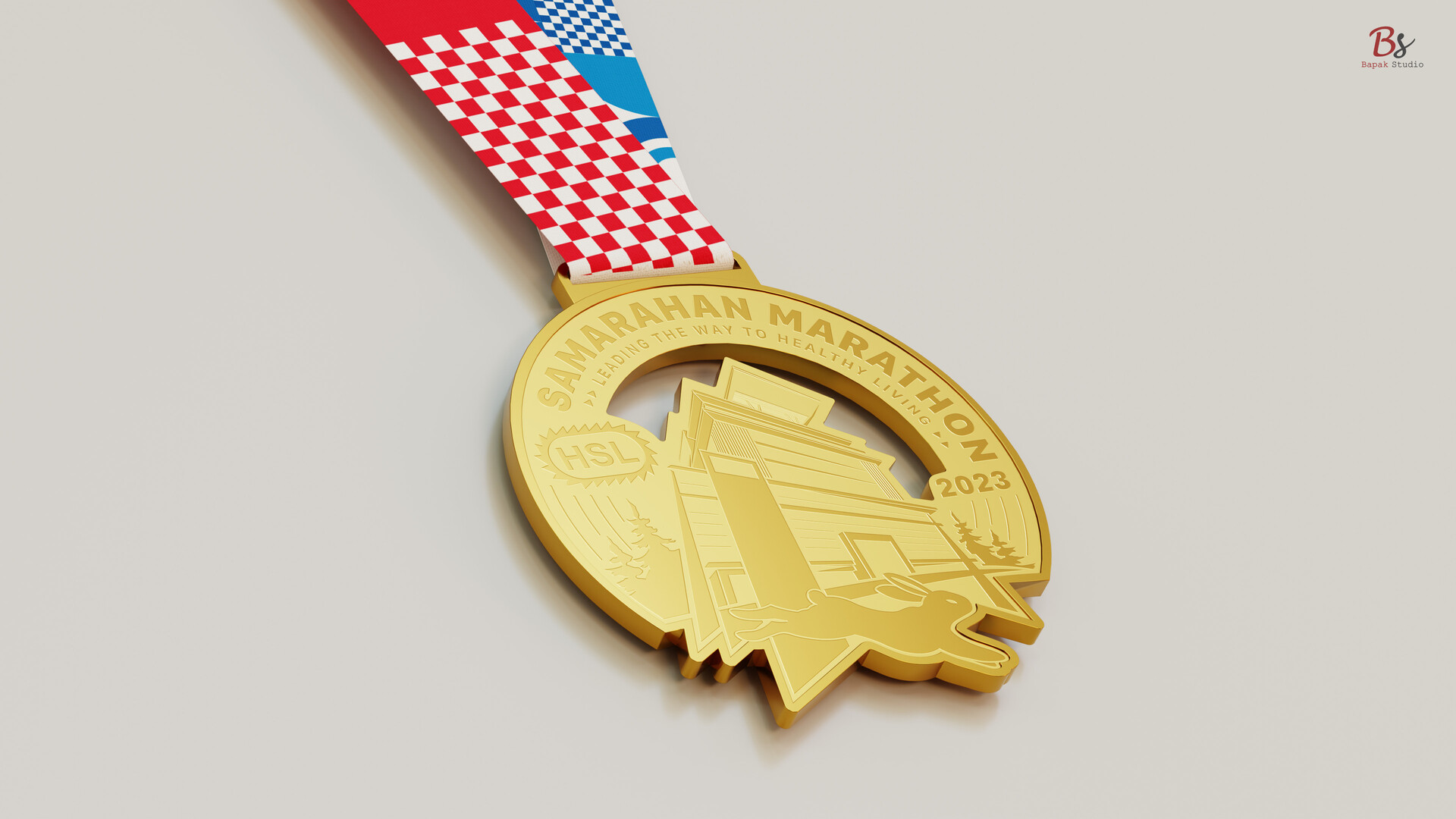 Samarahan Marathon 2023 Medal