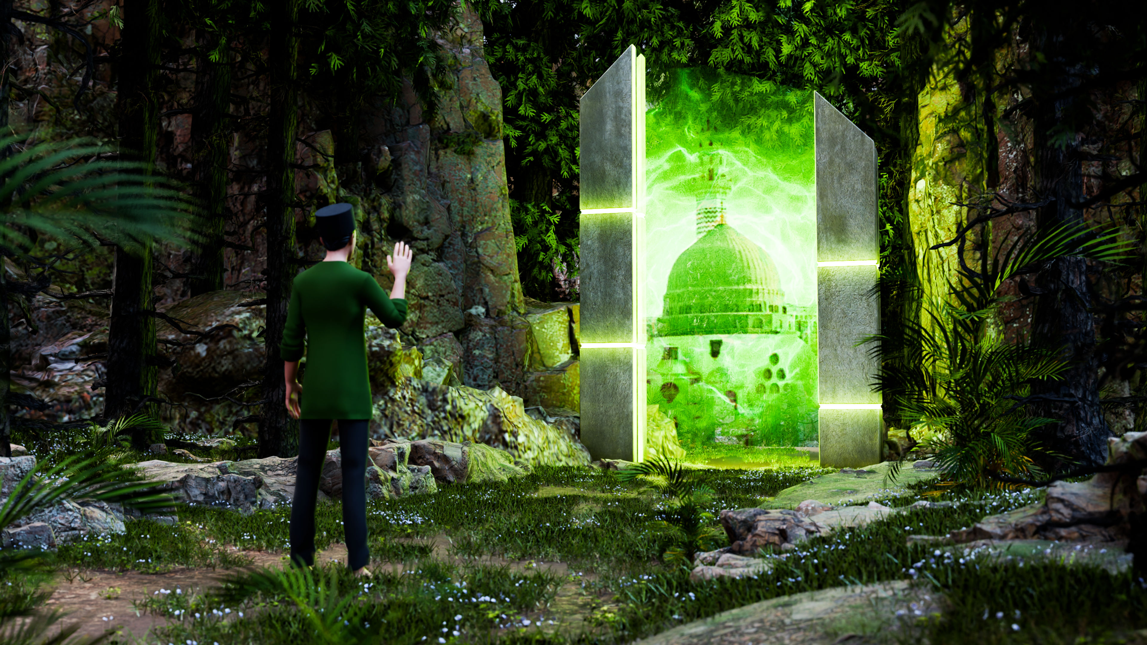 Portal to the Sacred Mosque