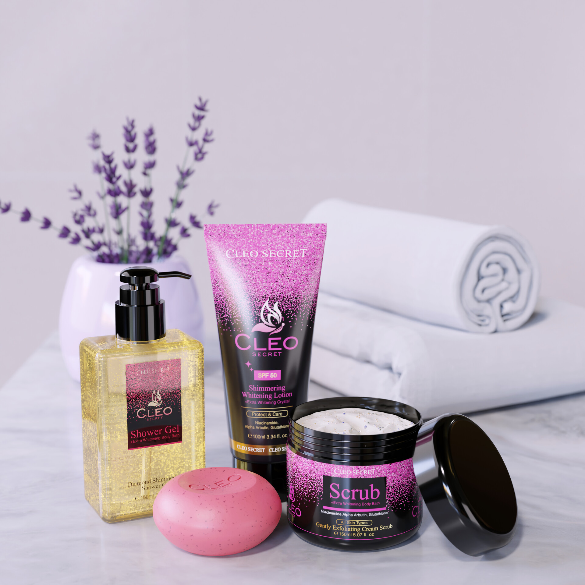 Cleo Secret Product Lineup