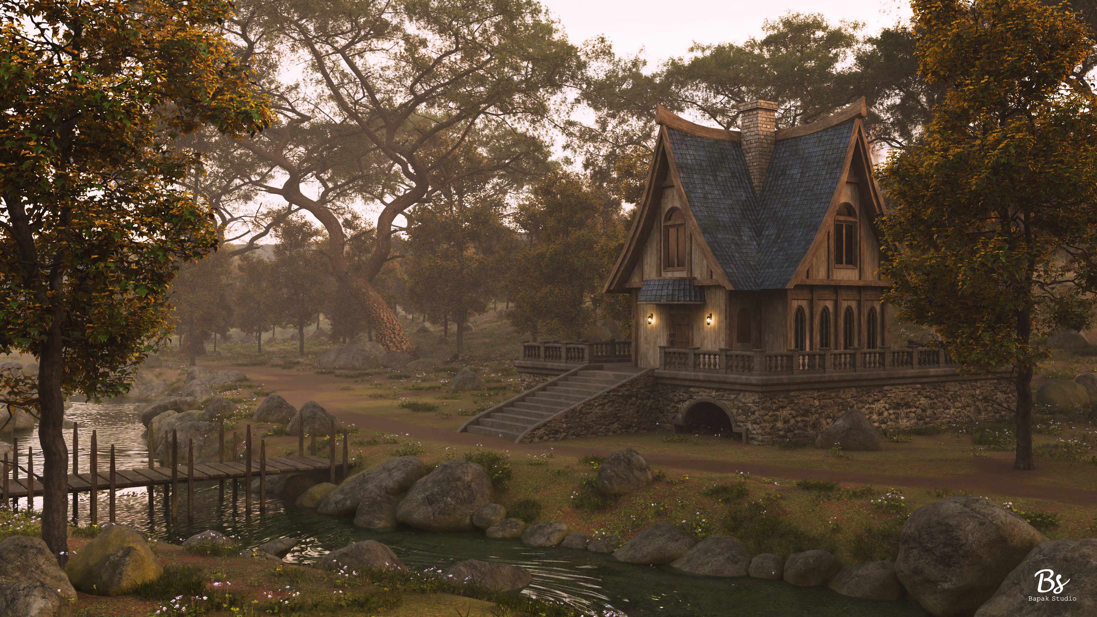 Riverside Fantasy Cabin